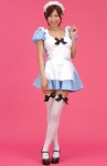 apron cleavage costume dress hairband maid maid_uniform sekiguchi_honoka thighhighs zettai_ryouiki rating:Safe score:0 user:nil!