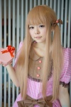 bow cosplay dress hairbows heart ichinomiya_kanna original red_hair twintails rating:Safe score:0 user:pixymisa