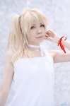 atsuki benio blonde_hair choker cosplay dress side_ponytail zone-00 rating:Safe score:0 user:nil!