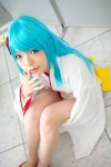 blue_hair cosplay dororon_enma-kun namada yukata yukiko-hime rating:Safe score:1 user:darkgray