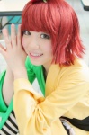 cosplay flowers hairband kanoko kumo pop'n_music red_hair striped thighhighs yukata rating:Safe score:0 user:nil!