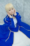 blonde_hair braid cosplay dress dr_kuroneko fate/series fate/stay_night jacket saber rating:Safe score:0 user:nil!
