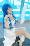 blue_hair choker cosplay dress pantyhose puyo_puyo puyo_puyo_tsu rulue yomogi_yue rating:Safe score:1 user:nil!