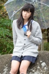 blouse braid cardigan nanaka_amanonanae pleated_skirt scarf skirt rating:Safe score:0 user:pixymisa