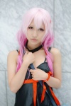 choker cosplay dress guilty_crown hair_clip hair_ties kuuta pink_hair ribbons shoulder_bag twintails yuzuriha_inori rating:Safe score:0 user:pixymisa