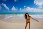 beach bikini cleavage love_you_forever ocean sugimoto_yumi swimsuit rating:Safe score:1 user:nil!