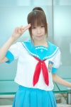 cosplay mitsuhiro_sachi pleated_skirt ponytail ricchun sailor_uniform school_uniform sharin_no_kuni_himawari_no_shoujo skirt rating:Safe score:0 user:nil!