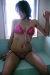 bathroom bikini cleavage side-tie_bikini swimsuit tada_asami wet rating:Safe score:0 user:nil!