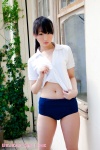 arai_kana bikini_top buruma gym_uniform polo ponytail shirt_lift shorts swimsuit rating:Safe score:0 user:nil!