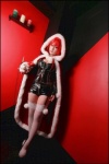cosplay koyuki red_hair robe ruiko thighhighs zettai_ryouiki zone-00 rating:Safe score:2 user:lolzin