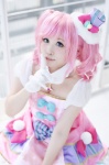 cosplay dress gloves nachi pink_hair tagme_character tagme_series top_hat twintails rating:Safe score:0 user:nil!