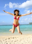 beach bikini cleavage ocean side-tie_bikini swimsuit tatsumi_natsuko wet rating:Safe score:0 user:nil!