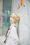 blonde_hair blouse braid cosplay ishiori_arie original suspenders rating:Safe score:2 user:nil!