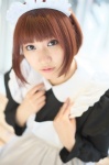 apron cosplay dress hairband konatsu_minato maid maid_uniform tagme_character tagme_series rating:Safe score:1 user:nil!