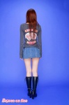 boots denim miniskirt sawamura_show skirt tshirt rating:Safe score:0 user:nil!
