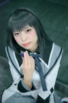 akemi_homura blouse cosplay hairband hiiragi_haruka pleated_skirt puella_magi_madoka_magica skirt rating:Safe score:0 user:nil!