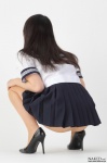 costume high_heels naked-art_479 pantyhose pleated_skirt sailor_uniform school_uniform skirt tagme_model rating:Safe score:1 user:mock