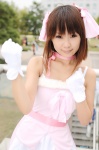 amami_haruka cosplay dress gloves hair_ribbons hiromichi idolmaster rating:Safe score:0 user:nil!