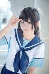 cosplay hairbow harumiya_yun love_plus pleated_skirt sailor_uniform school_uniform skirt takane_manaka rating:Safe score:0 user:nil!