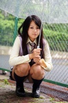 blouse cardigan dgc_0857 kneesocks pleated_skirt school_uniform skirt tachibana_haruka tie umbrella rating:Safe score:1 user:nil!