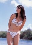 bikini cleavage isoyama_sayaka ocean pre_pri_17 side-tie_bikini swimsuit rating:Safe score:0 user:nil!