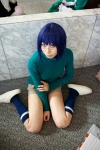 ari blue_hair busou_renkin cosplay shorts tsumura_tokiko turtleneck rating:Safe score:0 user:nil!