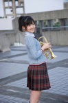 blouse cornet hello_project_digital_books_55 instrument kneesocks pleated_skirt ponytail school_uniform skirt suzuki_airi sweater trumpet rating:Safe score:1 user:nil!
