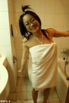 bathroom glasses tokito_ami towel rating:Safe score:0 user:nil!