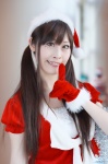 blouse cosplay gloves santa_costume stocking_cap suiya tagme_character tagme_series twintails rating:Safe score:0 user:nil!
