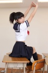 4k-star_021 kneesocks pleated_skirt ponytail sailor_uniform sato_sakura school_uniform skirt rating:Safe score:0 user:nil!