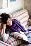 hoodie jia_fei scarf sweater xiuren_016 rating:Safe score:0 user:nil!