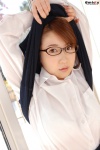 blouse cardigan costume glasses kojima_kotomi pleated_skirt school_uniform shirt_lift skirt rating:Safe score:0 user:nil!