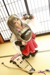 chest_armor cosplay kantai_collection kimono kuubo- pleated_skirt saku silver_hair skirt thighhighs twintails zettai_ryouiki zuikaku_(kantai_collection) rating:Safe score:0 user:nil!