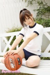 basketball buruma costume gym_uniform kinoshita_cocomi ponytail shorts socks tshirt rating:Safe score:0 user:nil!