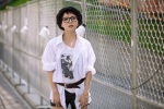 blouse glasses hachimaru hat shorts tshirt rating:Safe score:0 user:nil!