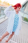 ahoge blouse cosplay dress last_order nekosawa_misako pantyhose red_eyes red_hair sheer_legwear to_aru_majutsu_no_index rating:Safe score:0 user:pixymisa