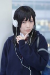 blouse bookbag cosplay harumiya_yun headphones hoodie school_uniform tagme_character tagme_series tie rating:Safe score:0 user:nil!