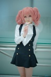 blouse cosplay inu_boku_secret_service jumper kurosaki_shihomu lollipop pink_eyes pink_hair roromiya_karuta twintails rating:Safe score:0 user:pixymisa