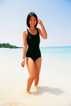 beach koike_rina ocean one-piece_swimsuit swimsuit vyj_94 wet rating:Safe score:0 user:nil!