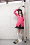 blouse cardigan costume hairbow kazuki_aria kneehighs pleated_skirt school_uniform skirt rating:Safe score:0 user:nil!