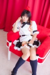 blouse cosplay kneesocks miniskirt nagumo_tsubasa shameimaru_aya skirt tokin_hat touhou rating:Safe score:0 user:nil!