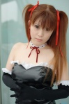 choker corset cosplay elbow_gloves gloves kikiwan neon_genesis_evangelion ruffle soryu_asuka_langley twintails rating:Safe score:0 user:nil!