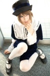 ari cosplay hat heterochromia pantyhose rozen_maiden ruffles souseiseki rating:Safe score:2 user:nil!
