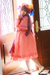 amatsuka_miyu cosplay dress hat patchouli_knowledge purple_hair robe thighhighs touhou rating:Safe score:0 user:nil!