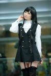 blouse cosplay garter_straps inu_boku_secret_service jumper shirakiin_ririchiyo slip thighhighs yuni zettai_ryouiki rating:Safe score:1 user:pixymisa