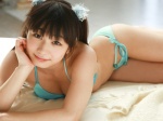 bed bikini cleavage saito_masako side-tie_bikini strawberry_girl swimsuit rating:Safe score:0 user:nil!