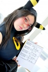 cosplay detached_sleeves glasses kisaragi_yuuna pokemon sweater_vest turtleneck umbreon rating:Safe score:0 user:nil!