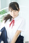 4k-star_310 bed jumper kauamala_shizuka open_clothes ponytail sailor_uniform school_uniform rating:Safe score:0 user:nil!