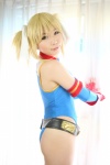 blonde_hair bodysuit cosplay gundam gundam_0079_card_builder higurashi_rin reiko_holinger twintails rating:Safe score:2 user:nil!