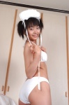 ass bikini cosplay matsunaga_ayaka nurse nurse_cap nurse_uniform original petit_cos2 swimsuit twintails rating:Safe score:0 user:nil!